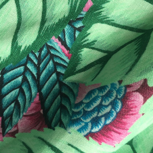 Mara Hoffman Leaf Linen Crossover Dress NWOT - Picture 8 of 8